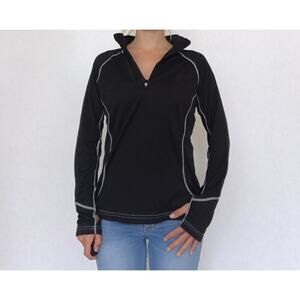 Straight down‎ 1/4 zip long sleeve M